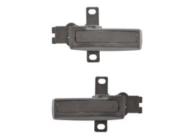 Par De Manijas De Puertas Interiores Delanteras O Traseras Negro