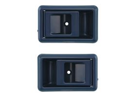 Par De Manijas De Puertas Interiores Delanteras O Traseras Azul