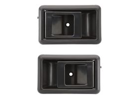 Par De Manijas De Puertas Interiores Delanteras O Traseras Negro