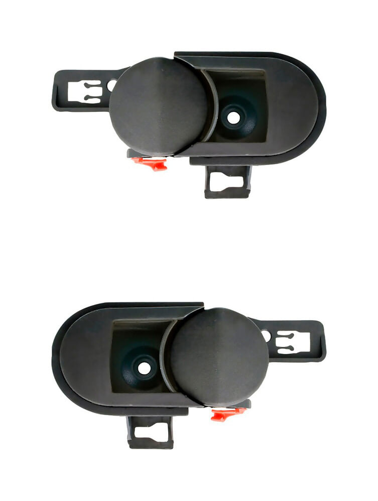 Par De Manijas De Puertas Interiores Delanteras O Traseras Negro