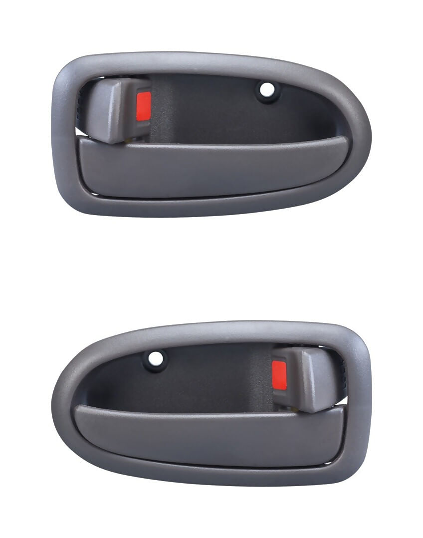 Par De Manijas De Puertas Interiores Delanteras Gris