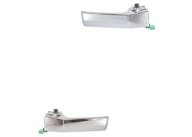 Par De Manijas De Puertas Interiores Delanteras O Traseras Cromado