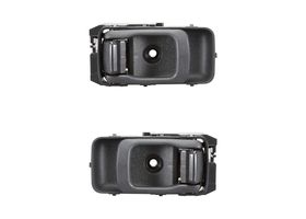 Par De Manijas De Puertas Interiores Delanteras O Traseras Negro