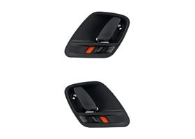 Par De Manijas De Puertas Interiores Delanteras O Traseras Negro