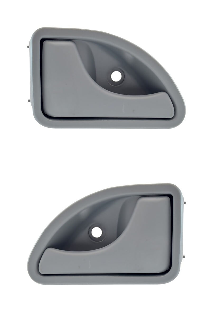 Par De Manijas De Puertas Interiores Delanteras Gris Hoyo 8 Mm