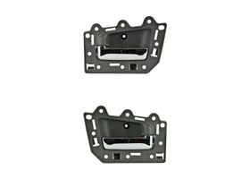 Par De Manijas De Puertas Interiores Delanteras Gris/Cromado