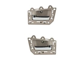 Par De Manijas De Puertas Interiores Delanteras Beige/Cromado