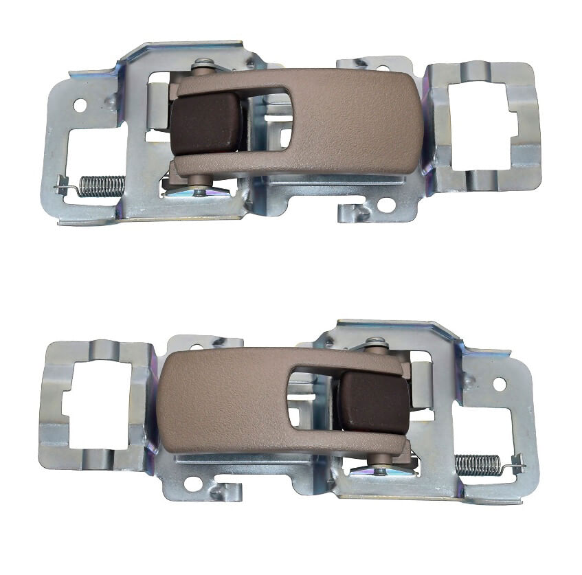 Par De Manijas De Puertas Interiores Delanteras O Traseras Beige/Negro