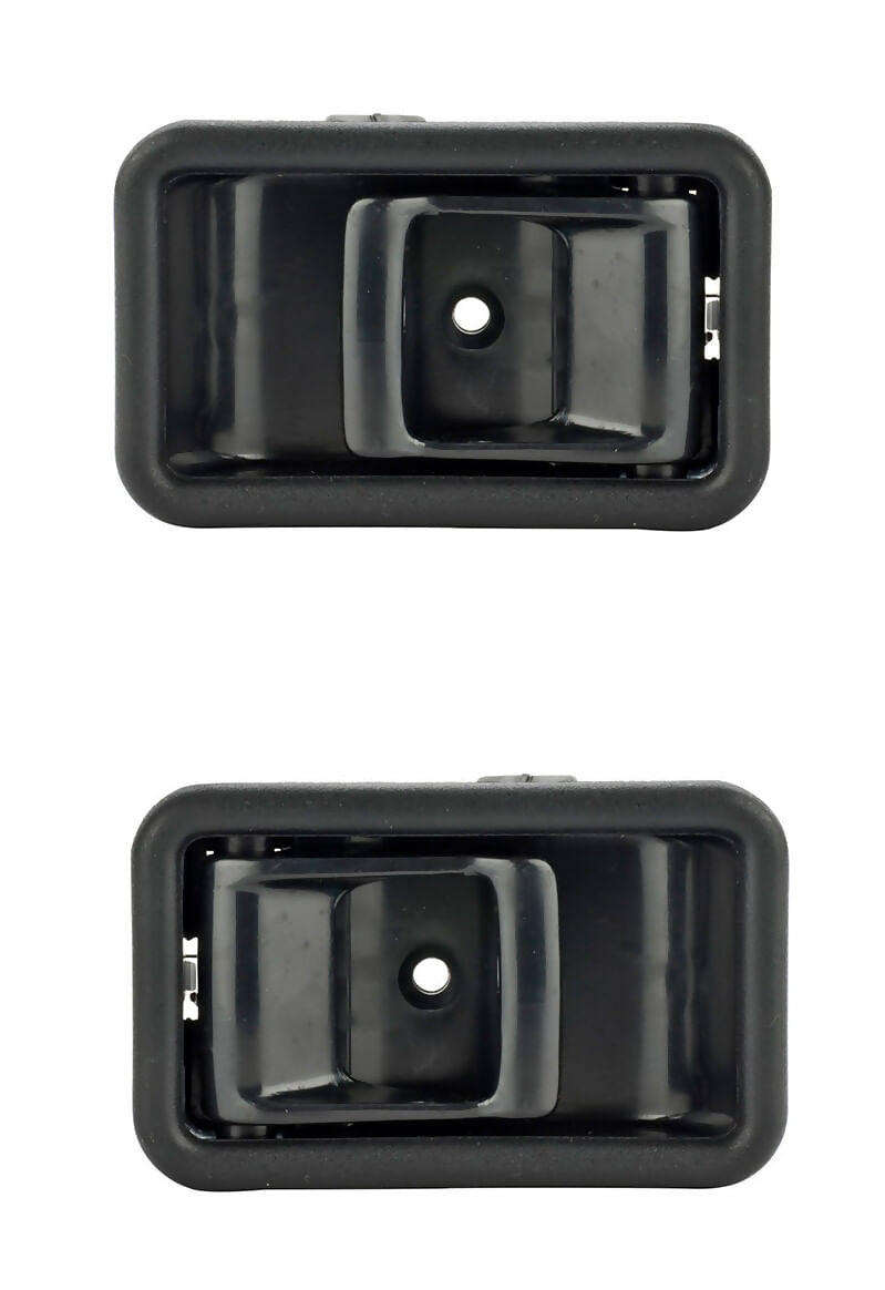 Par De Manijas De Puertas Interiores Delanteras O Traseras Negro