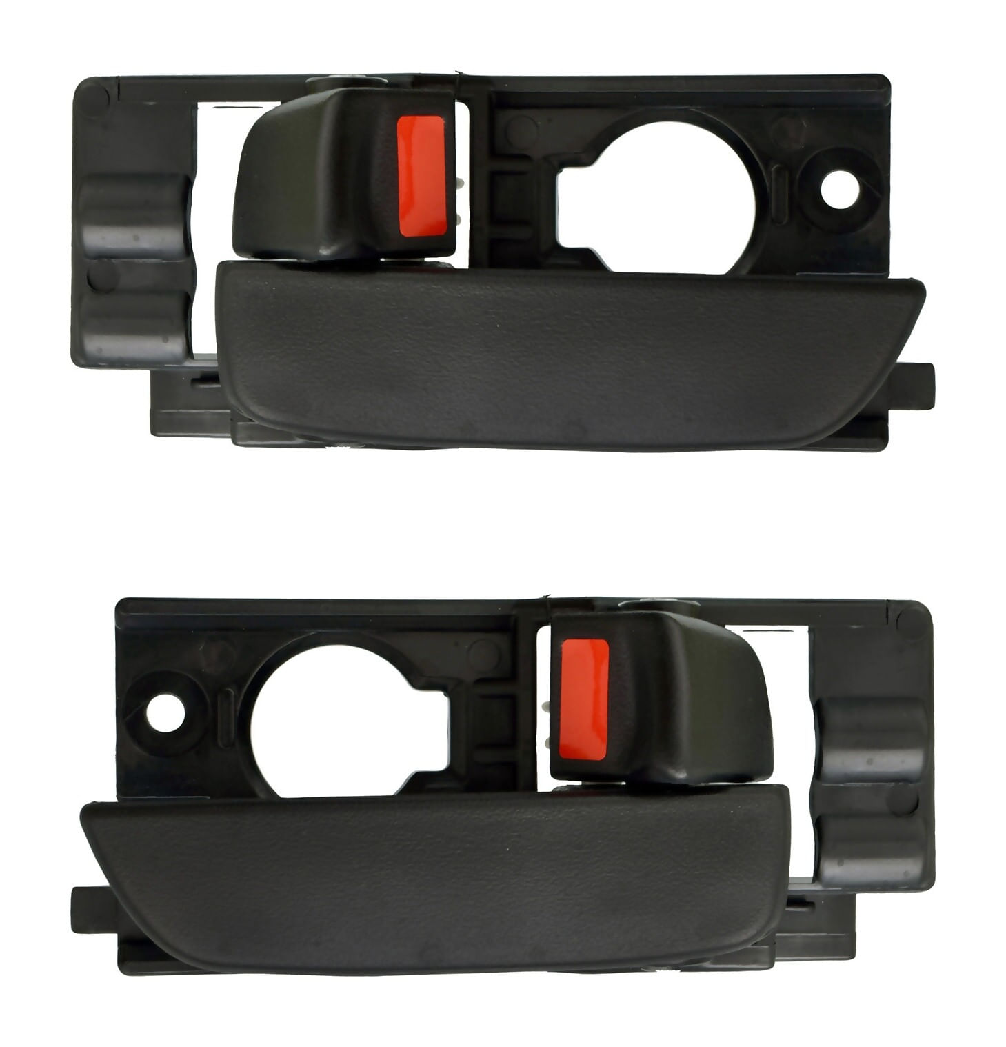 Par De Manijas De Puertas Interiores Delanteras Negro