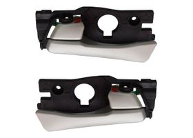 Par De Manijas De Puertas Interiores Traseras Plata