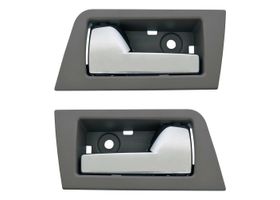 Par De Manijas De Puertas Interiores Traseras Gris/Cromado