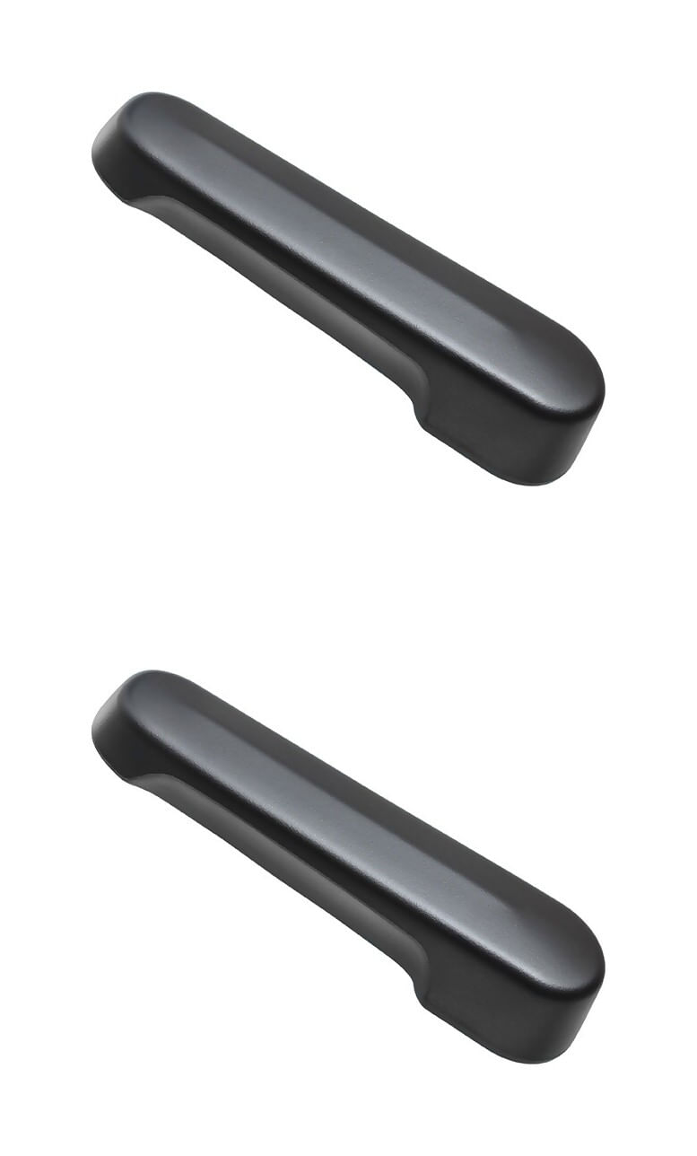 Par De Manijas De Puertas Interiores Traseras Puerta Corrediza Negro