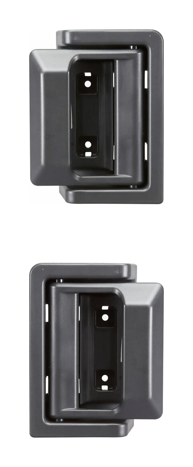 Par De Manijas De Puertas Interiores Traseras Negro
