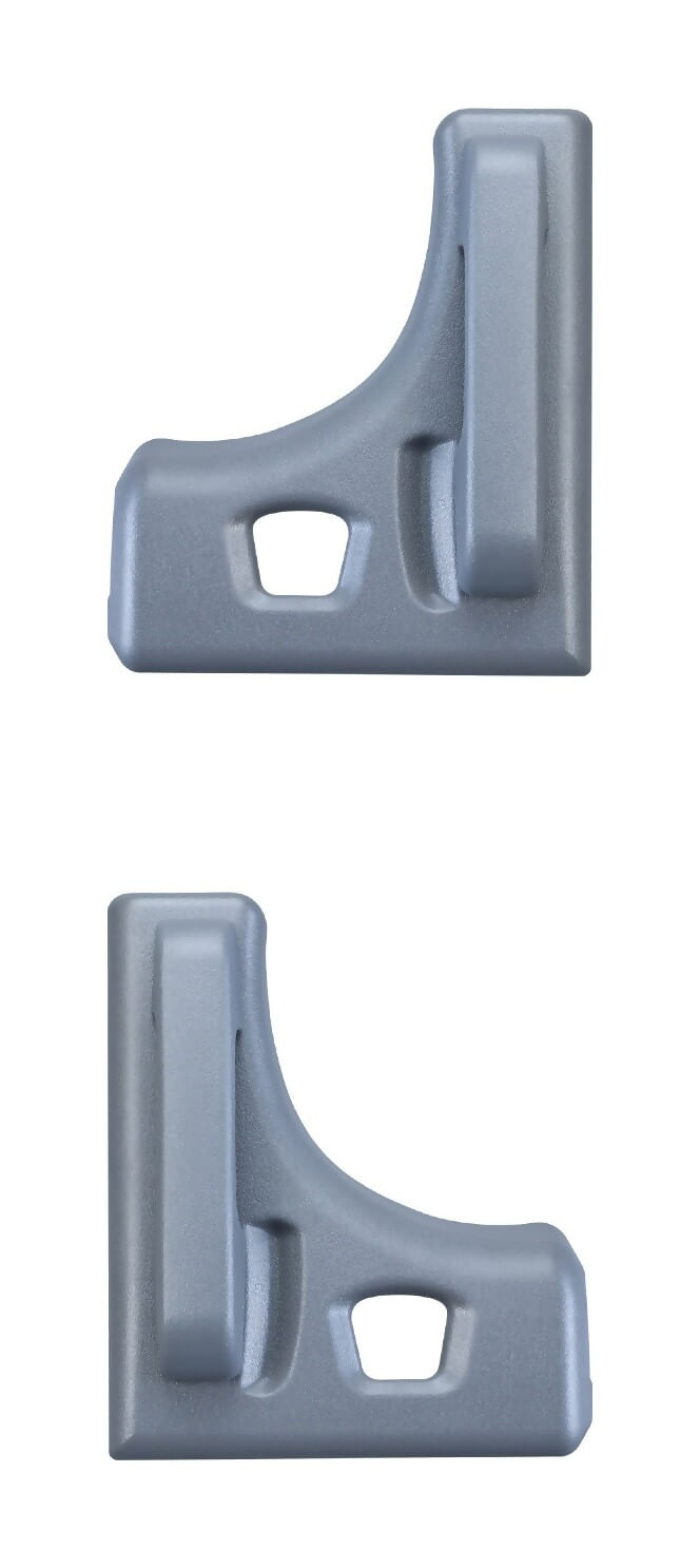 Par De Manijas De Puertas Interiores Traseras Puerta Corrediza Gris