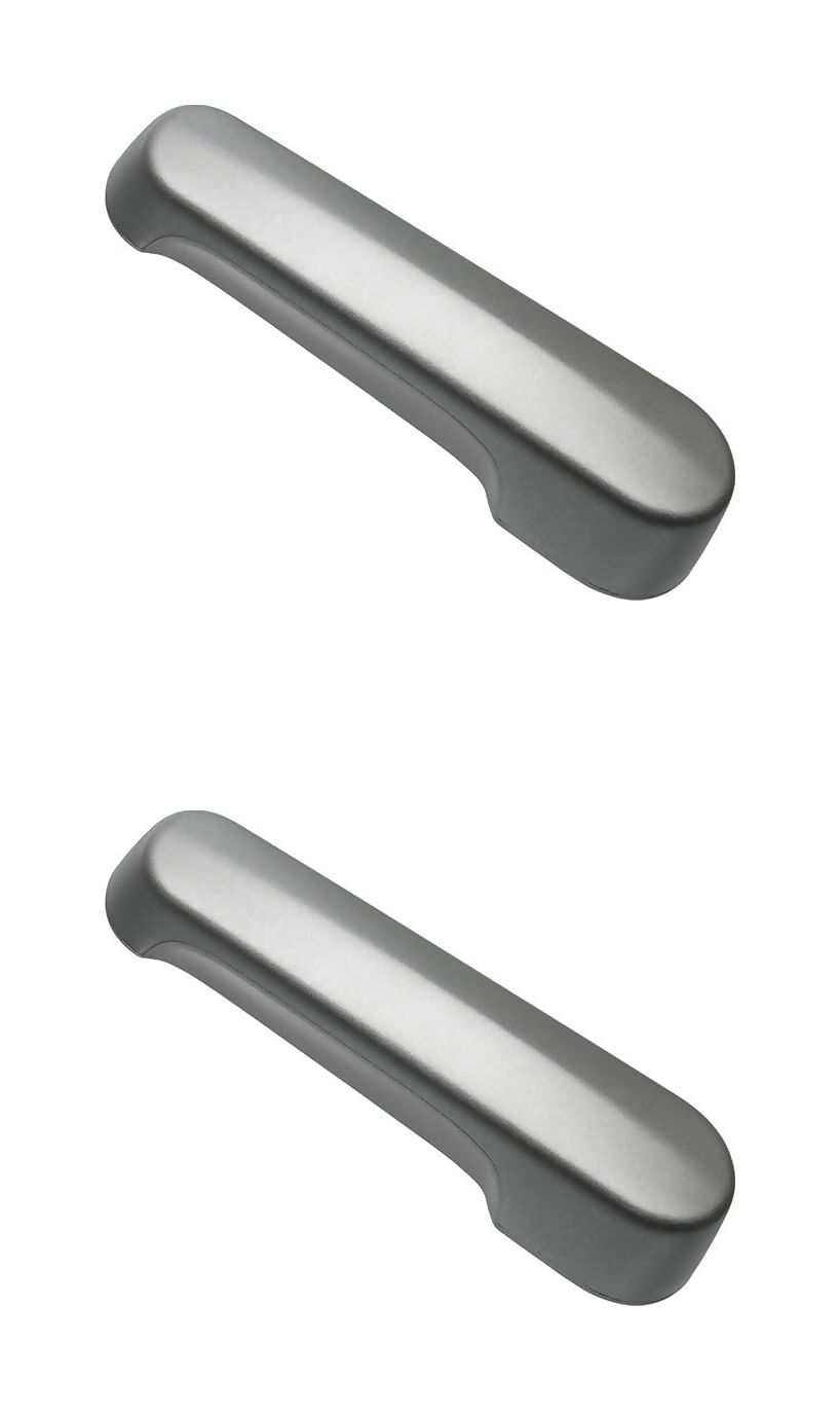 Par De Manijas De Puertas Interiores Delanteras Puerta Corrediza Gris