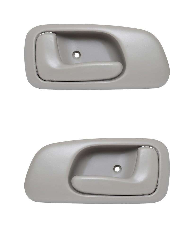 Par De Manijas De Puertas Interiores Delanteras Gris