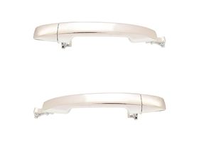 Par De Manijas De Puertas Exteriores Traseras Cromado