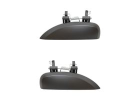 Par De Manijas De Puertas Exteriores Delanteras O Traseras Negro Liso