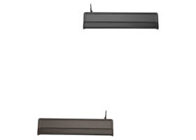 Par De Manijas De Puertas Exteriores Delanteras O Traseras Negro