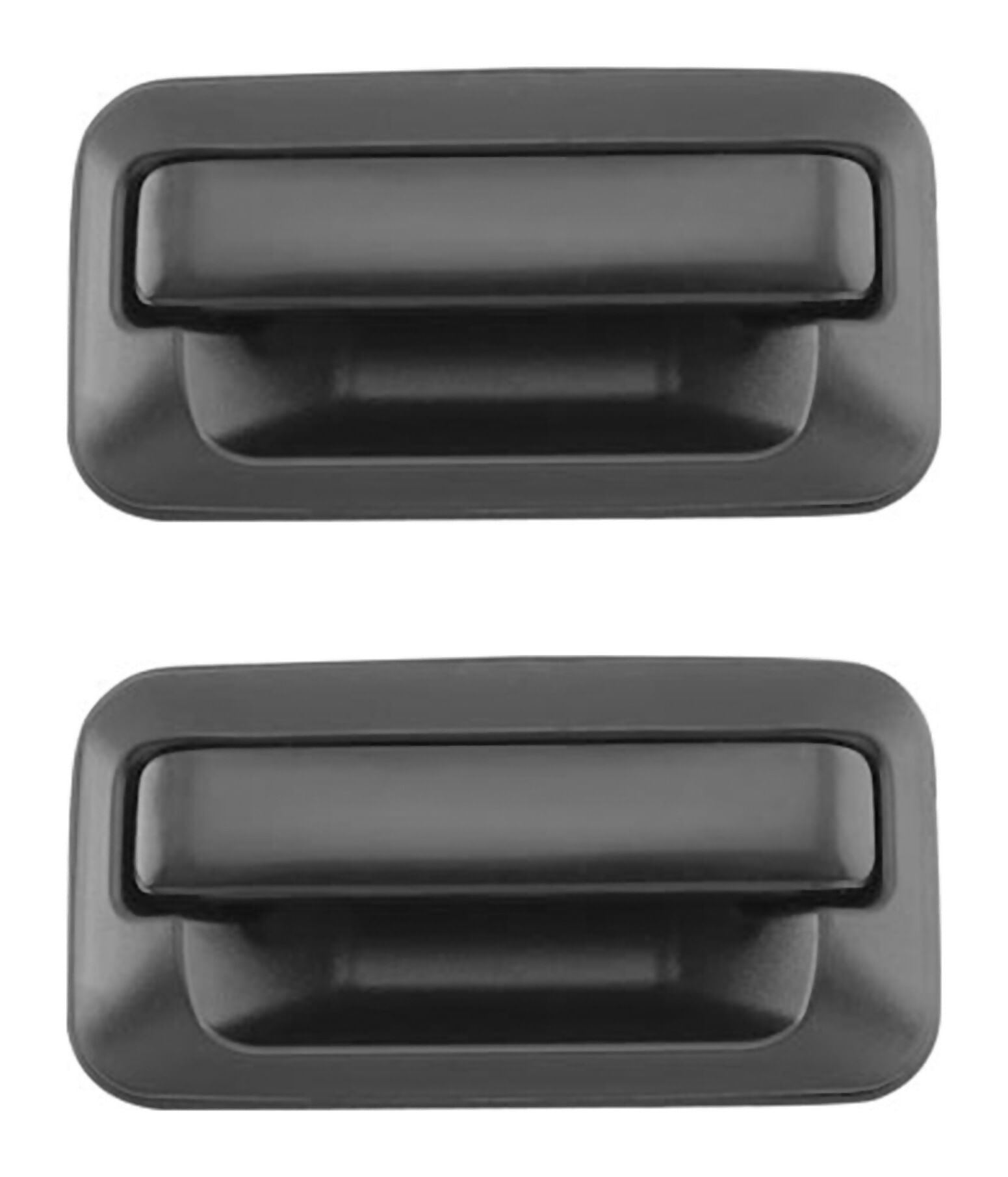 Par De Manijas De Puertas Exteriores Delanteras Negro
