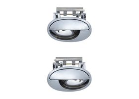 Par De Manijas De Puertas Exteriores Traseras Cromado