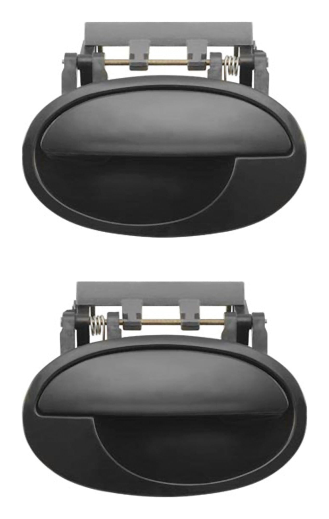 Par De Manijas De Puertas Exteriores Traseras Negro