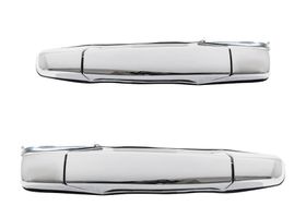 Par De Manijas De Puertas Exteriores Traseras Cromado