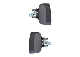 Par De Manijas De Puertas Exteriores Traseras Negro