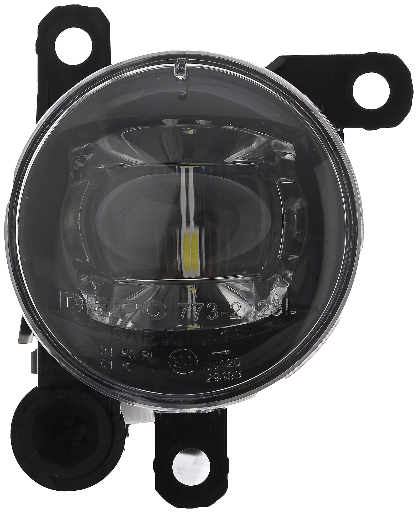 Faro Para Niebla Con Leds Lado Conductor