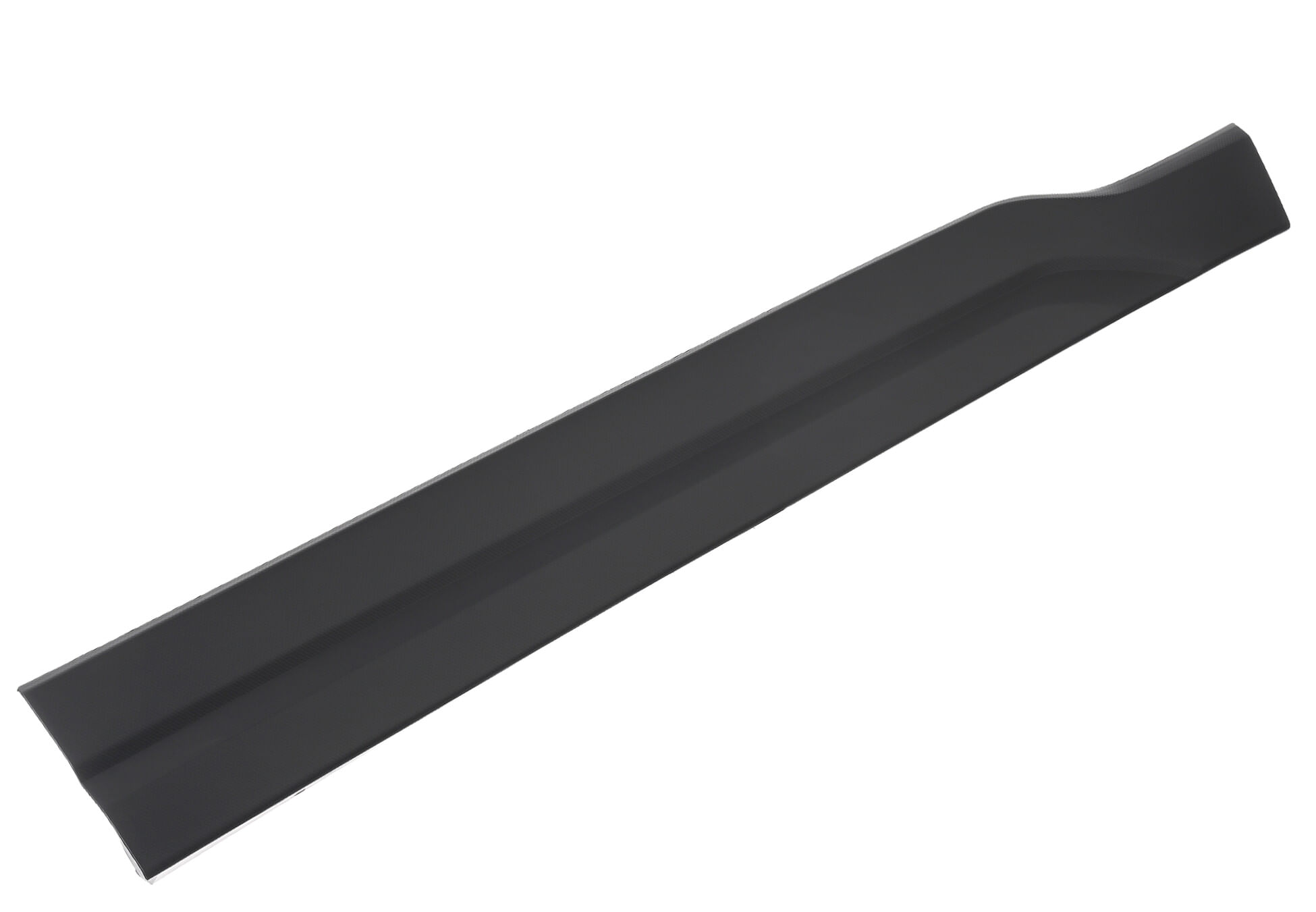 Moldura Para Puerta Delantera Negra Corrugada Lado Pasajero