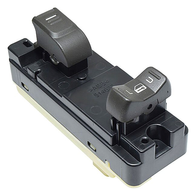 Control Para Cristal Negro 2 Teclas
