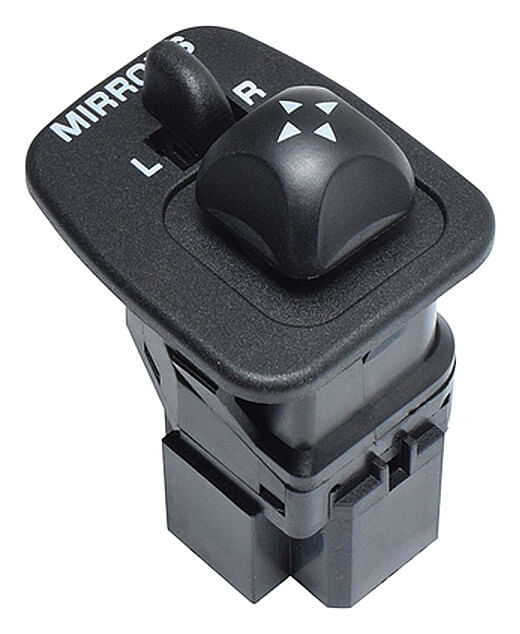 Interruptor Maestro Control De Espejo Negro