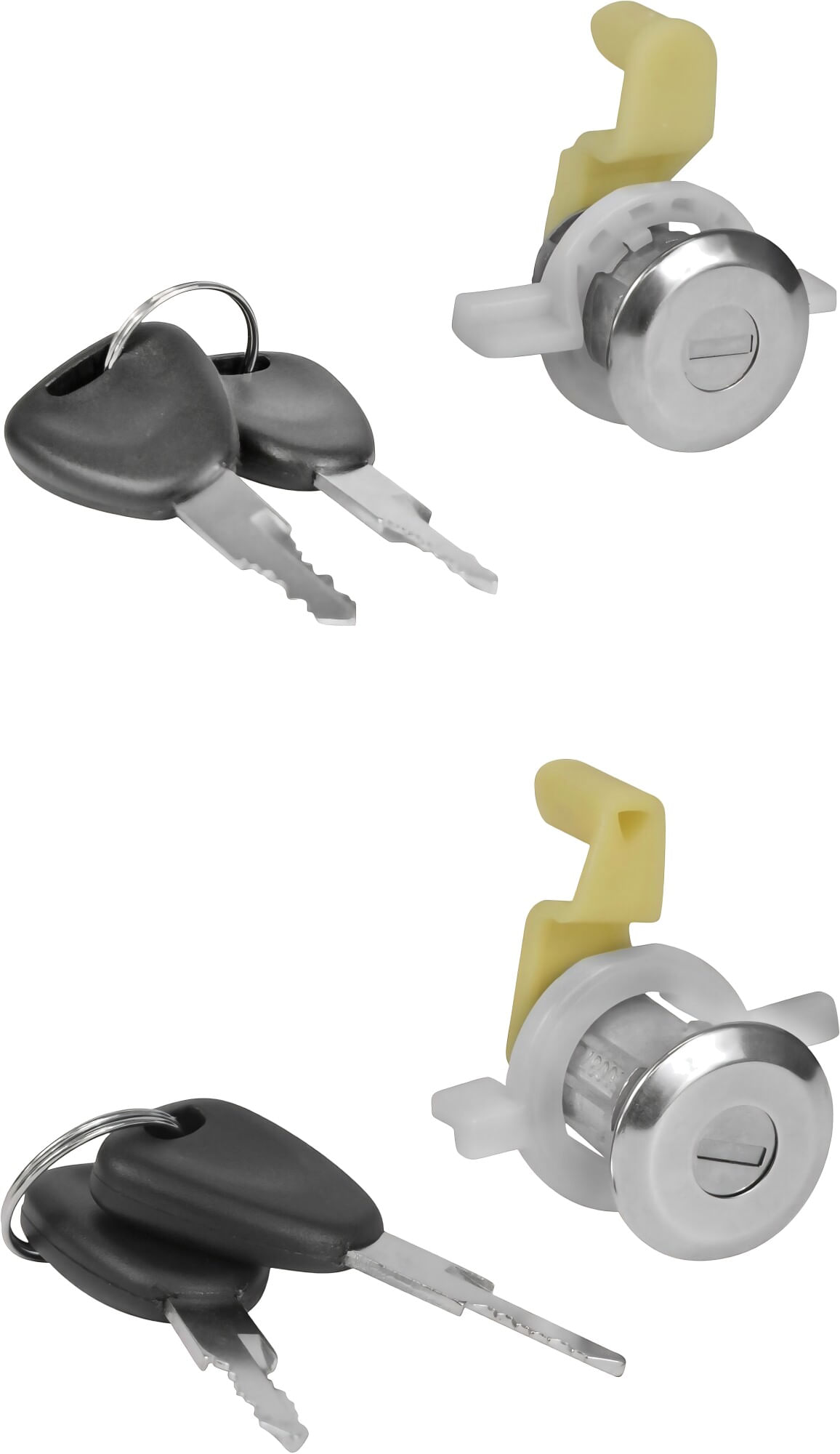 Par De Cilindros De Puertas Con Llave