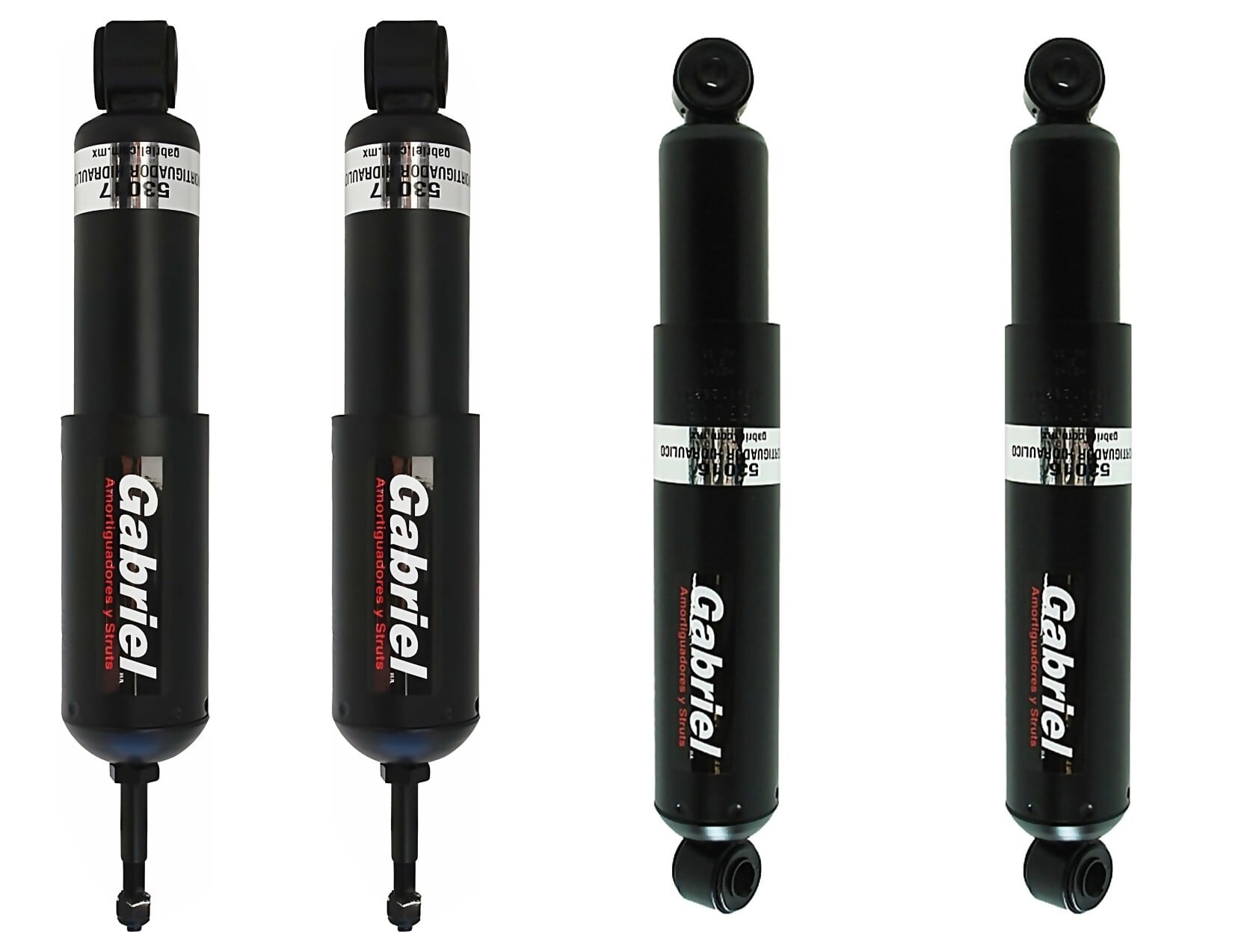 Kit De 4 Amortiguadores Hidráulicos 4WD, RWD
