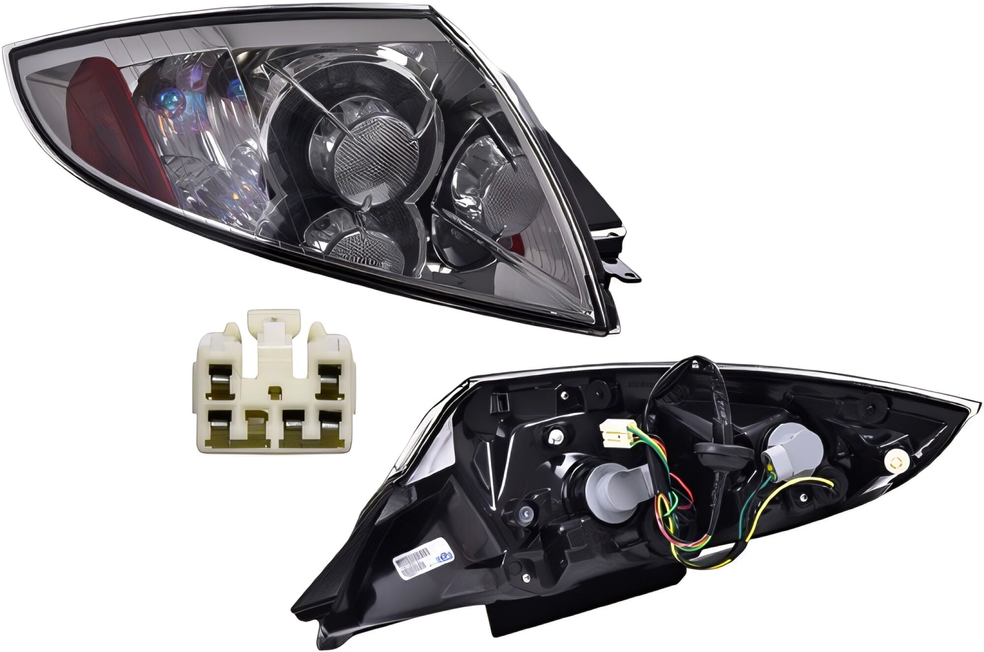 Calavera Con Leds Lado Conductor