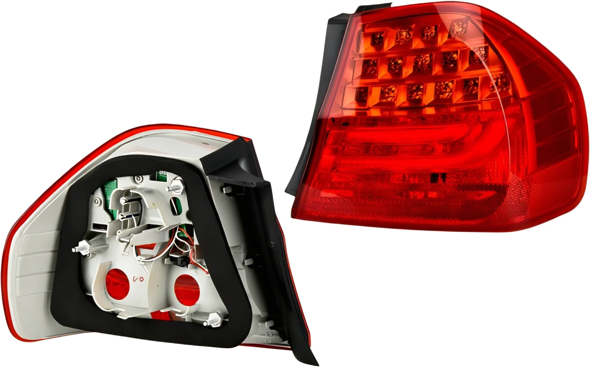 Calavera Exterior Con Leds Lado Pasajero
