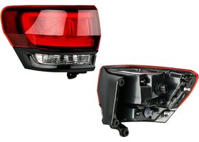 Calavera Exterior Filo Negro Con Leds Lado Conductor