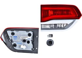 Calavera Interior Filo Gris Con Leds Lado Conductor