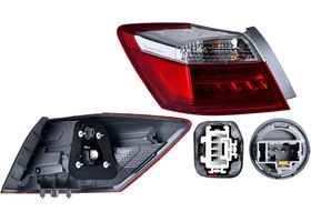 Calavera Exterior Con Leds Lado Conductor