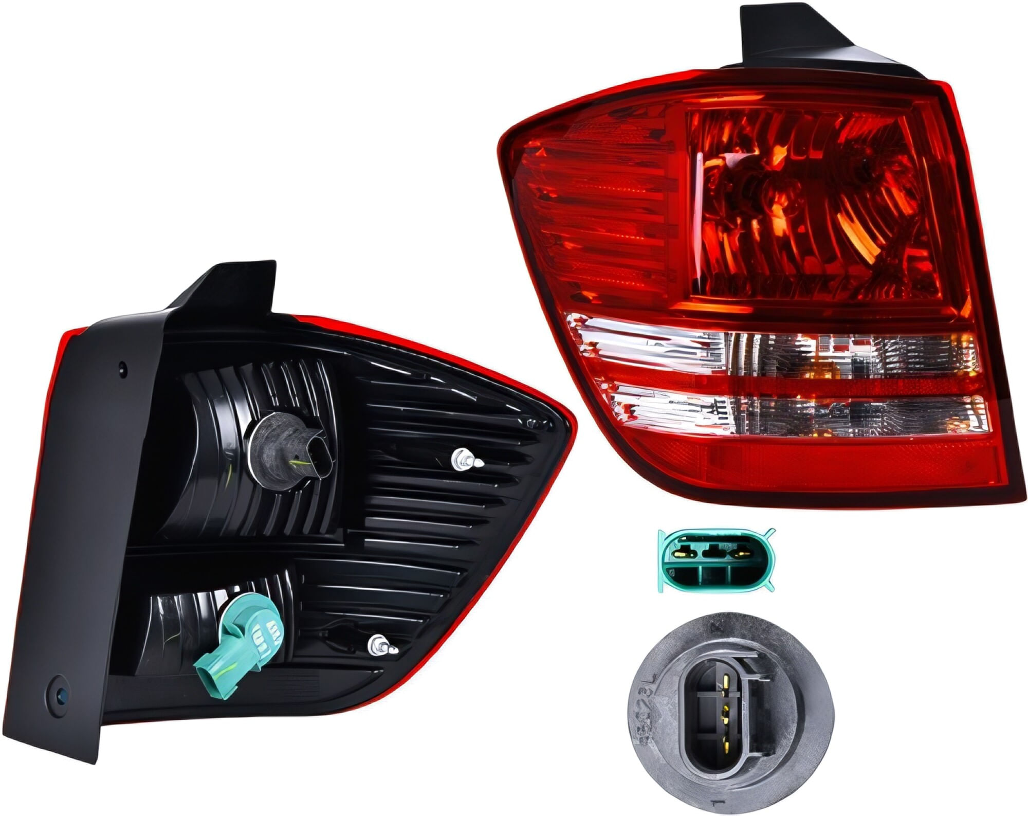 Calavera Exterior Para 2 Focos Lado Conductor