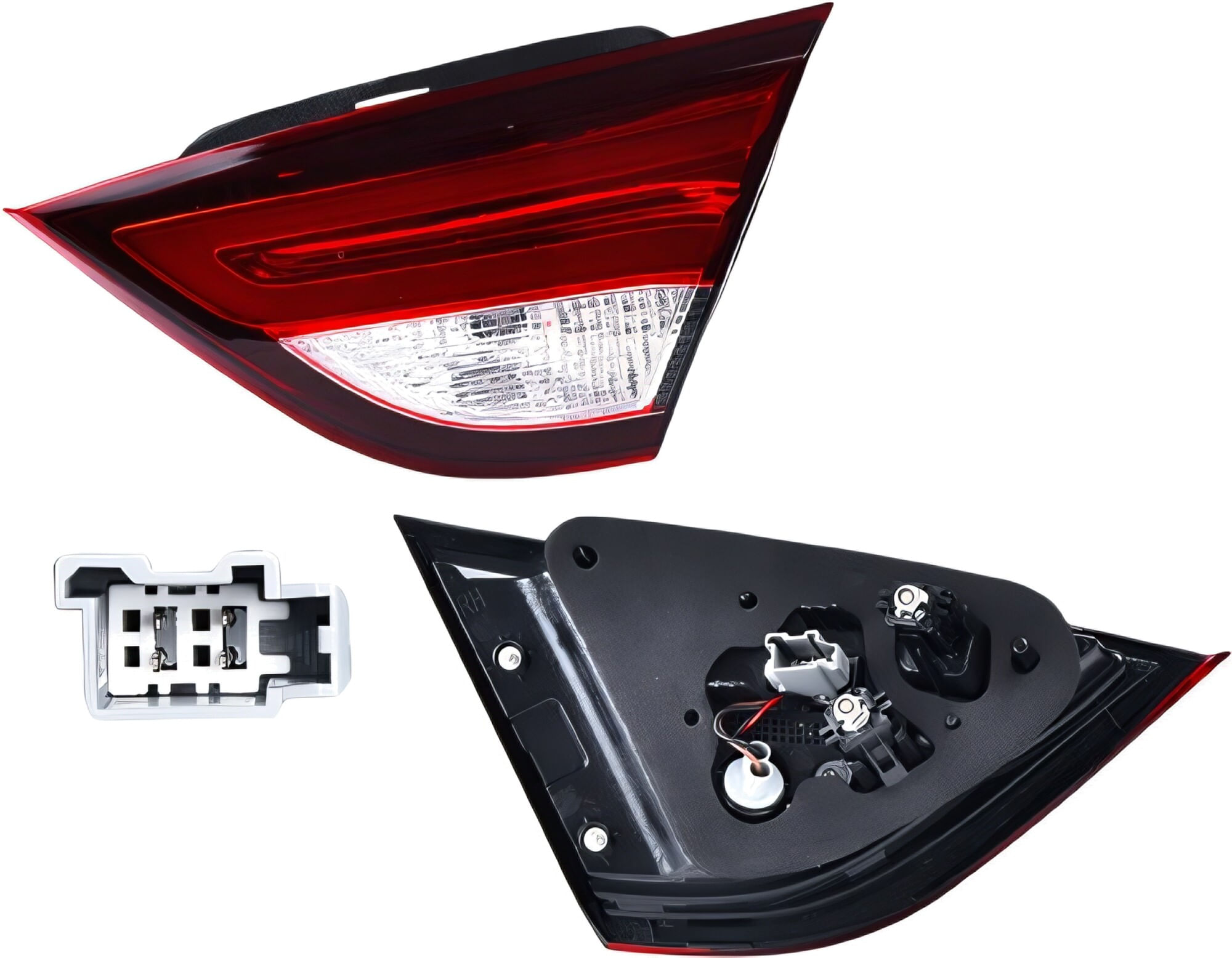 Calavera Interior Con Leds Lado Pasajero