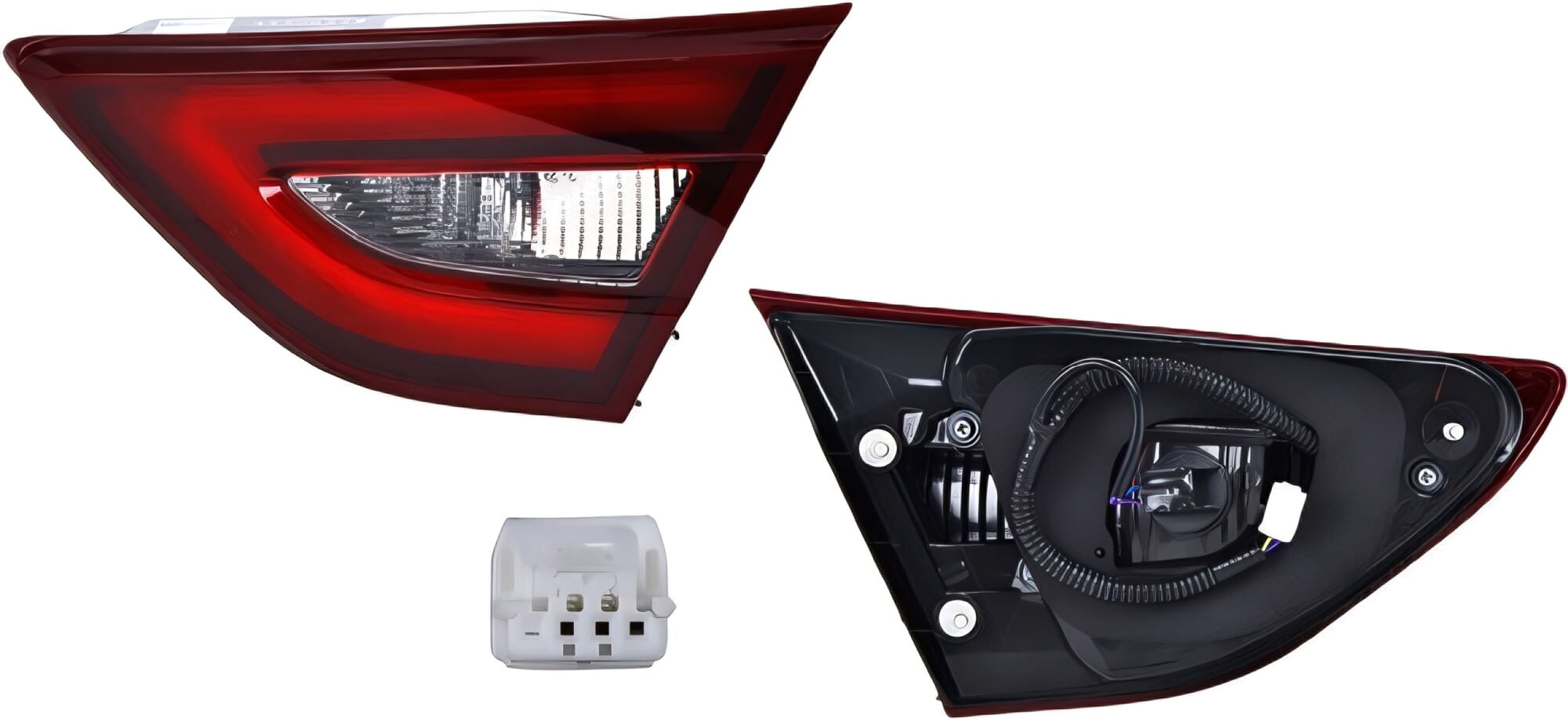 Calavera Interior Con Leds Lado Pasajero