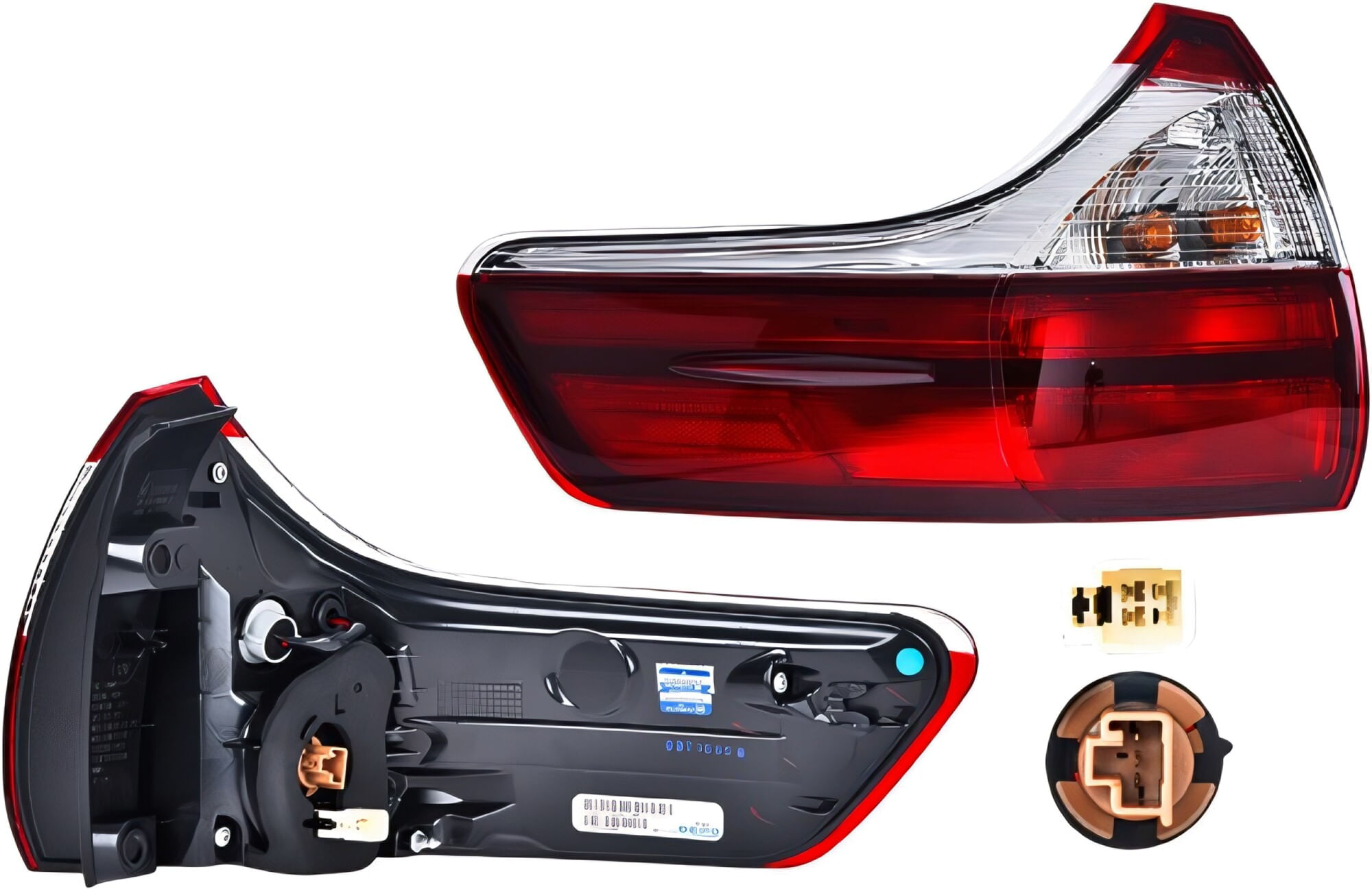 Calavera Exterior Con Leds Lado Conductor