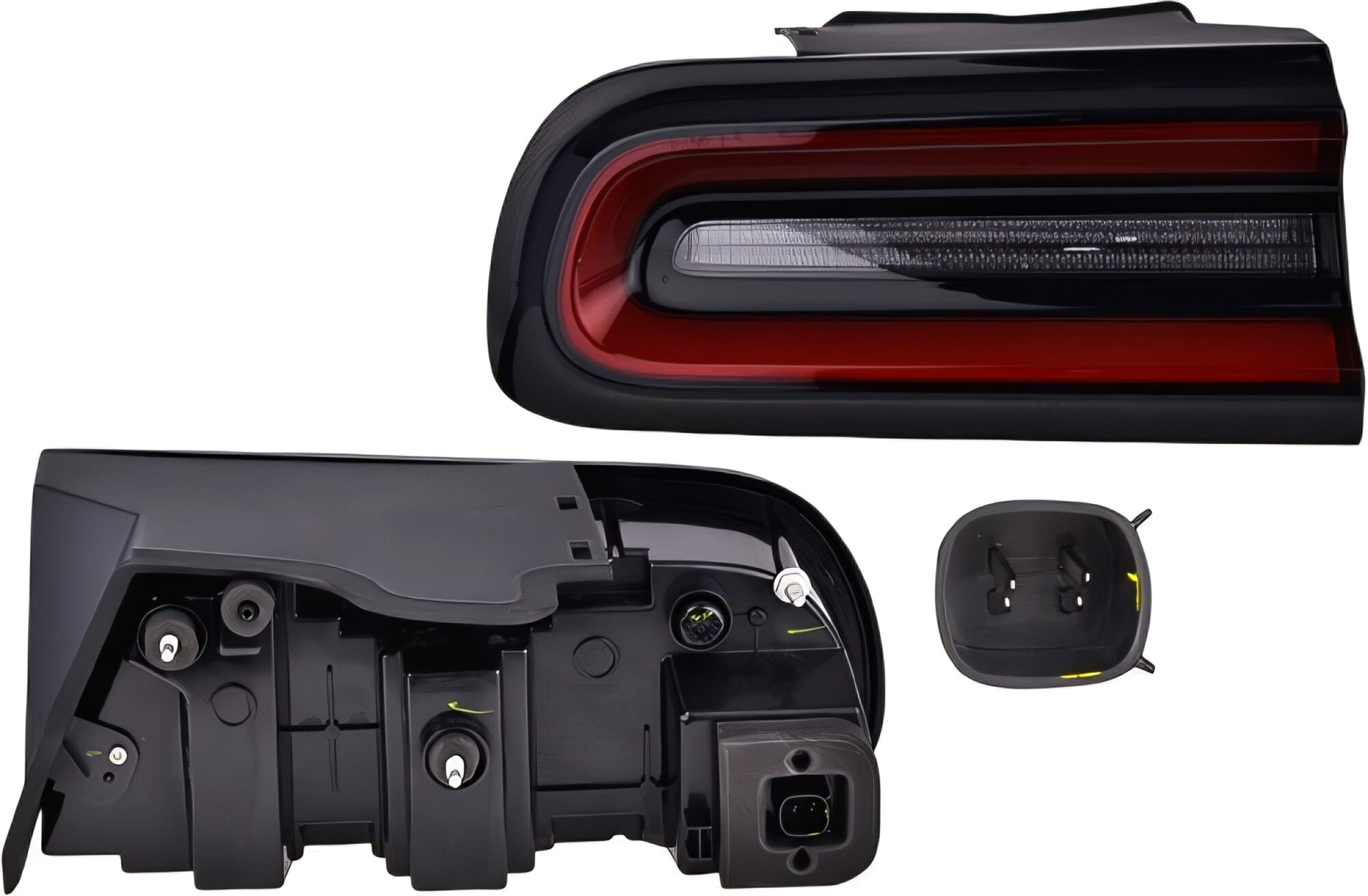 Calavera Exterior Con Leds Lado Conductor