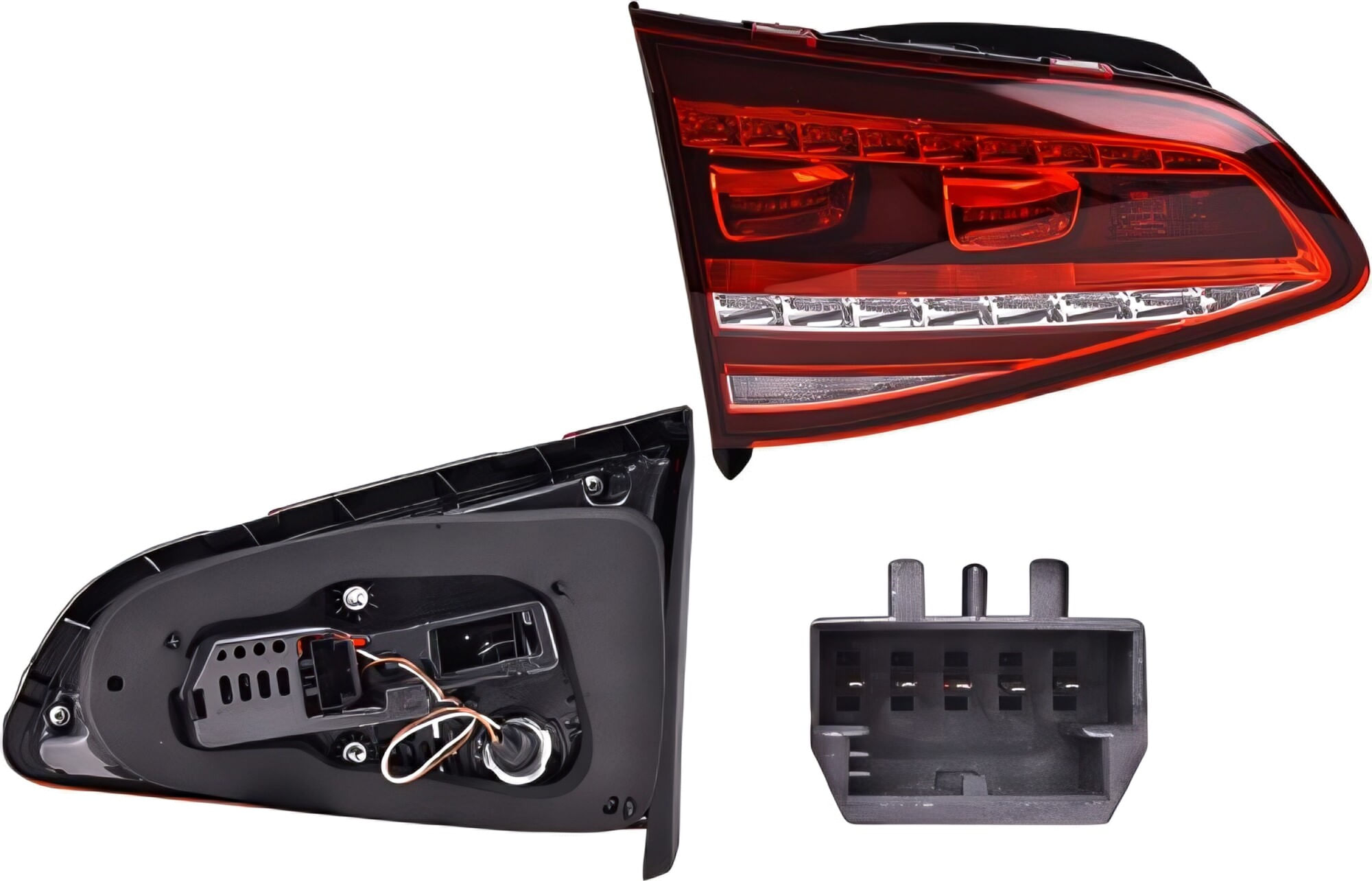 Calavera Interior Con Leds Lado Conductor