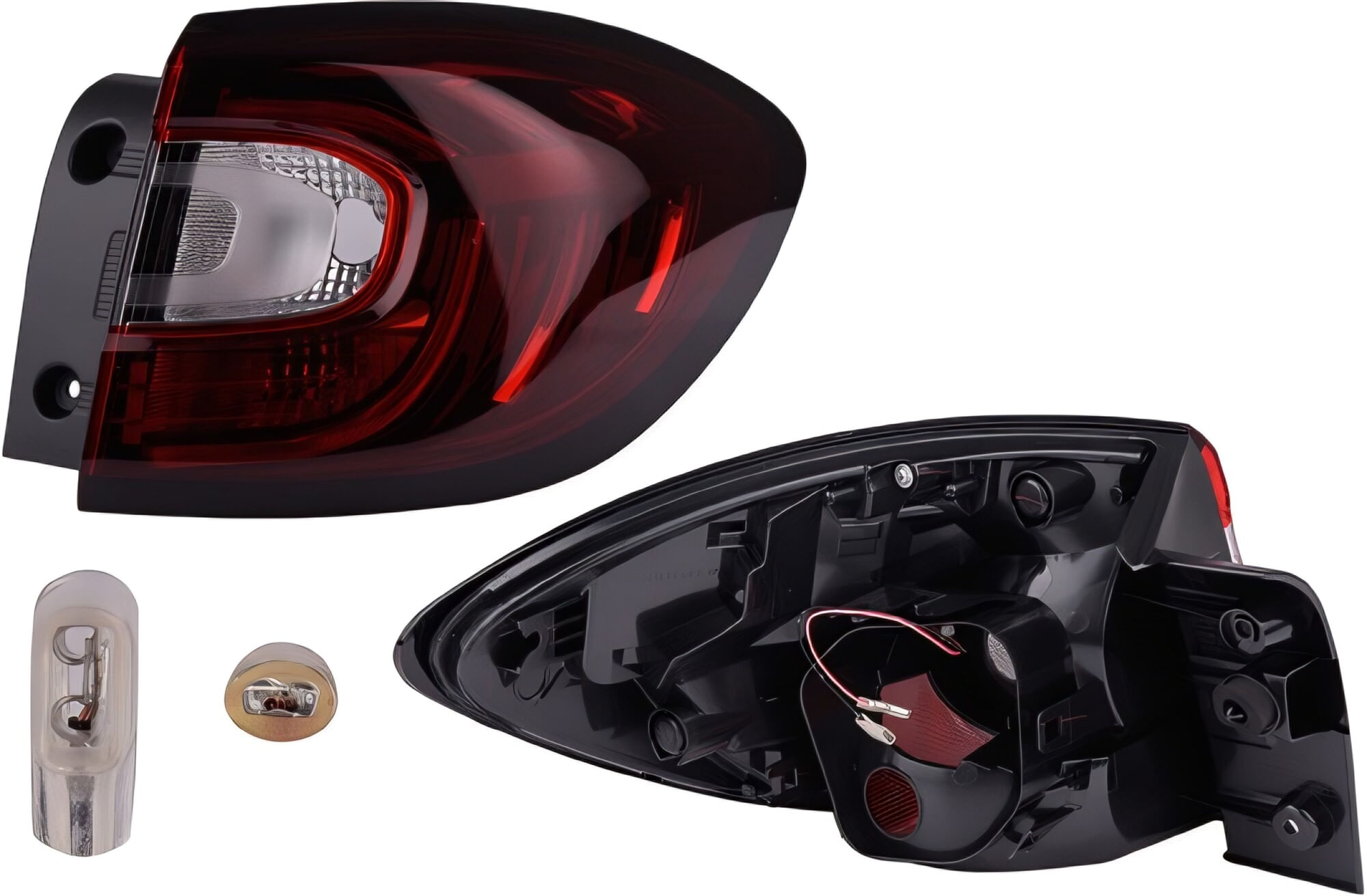 Calavera Exterior Con Leds Lado Pasajero