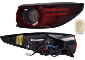 Calavera Exterior Con Leds Lado Pasajero