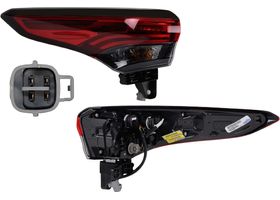 Calavera Exterior Con Leds Lado Conductor