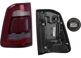 Calavera Filo Rojo Con Leds Sin Sensor De Punto Ciego Lado Conductor